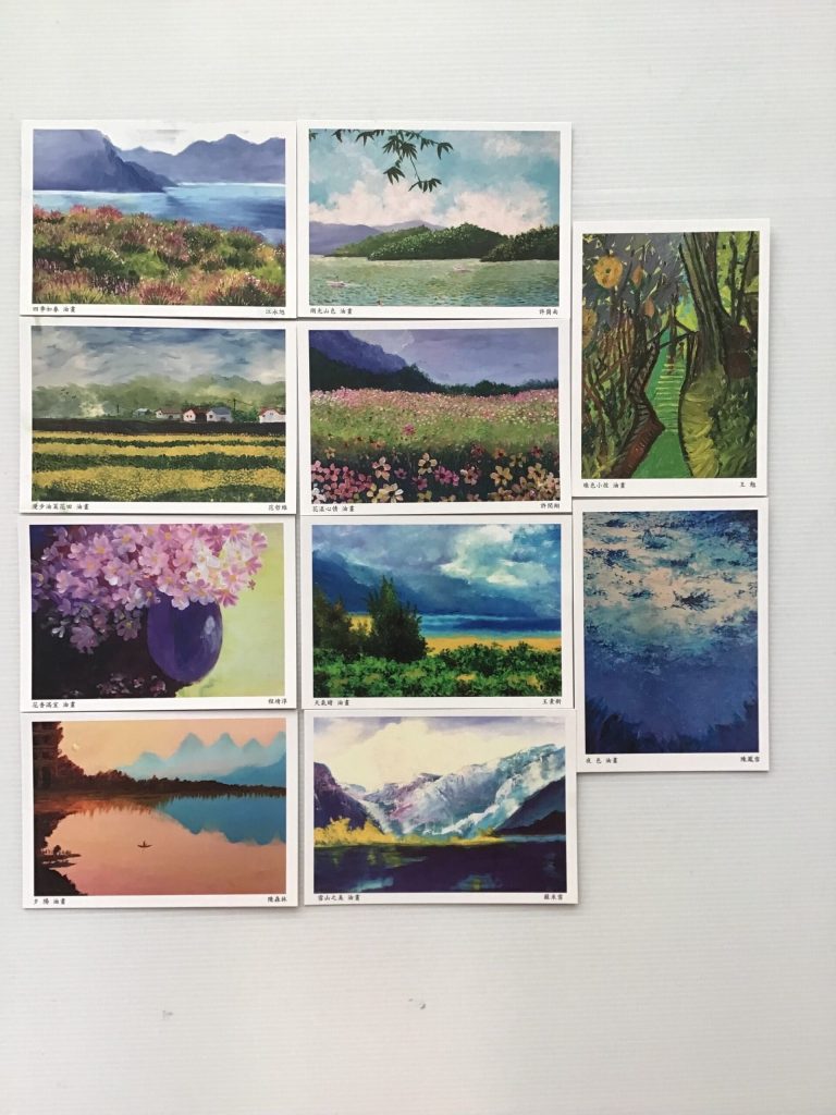 明信片一組10張