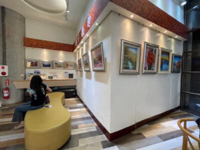 藝點亮身障油畫培訓班聯展